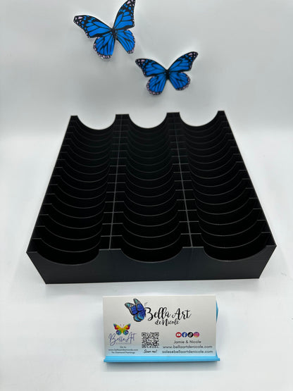 48 Slot Holder for Bags of Drills, Mud, Wax, etc.