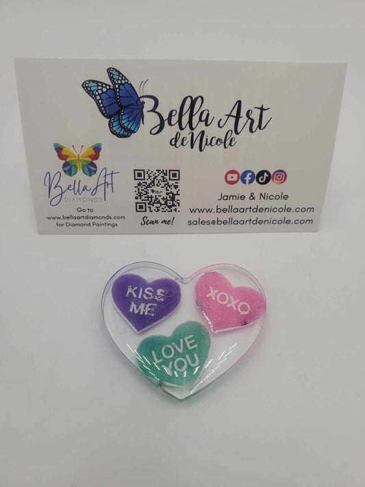 NEW Resin Heart Coverminders
