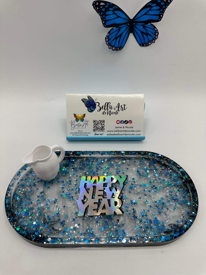 NEW Holiday Resin Trays with Magnet & Trashdrill Coverminder