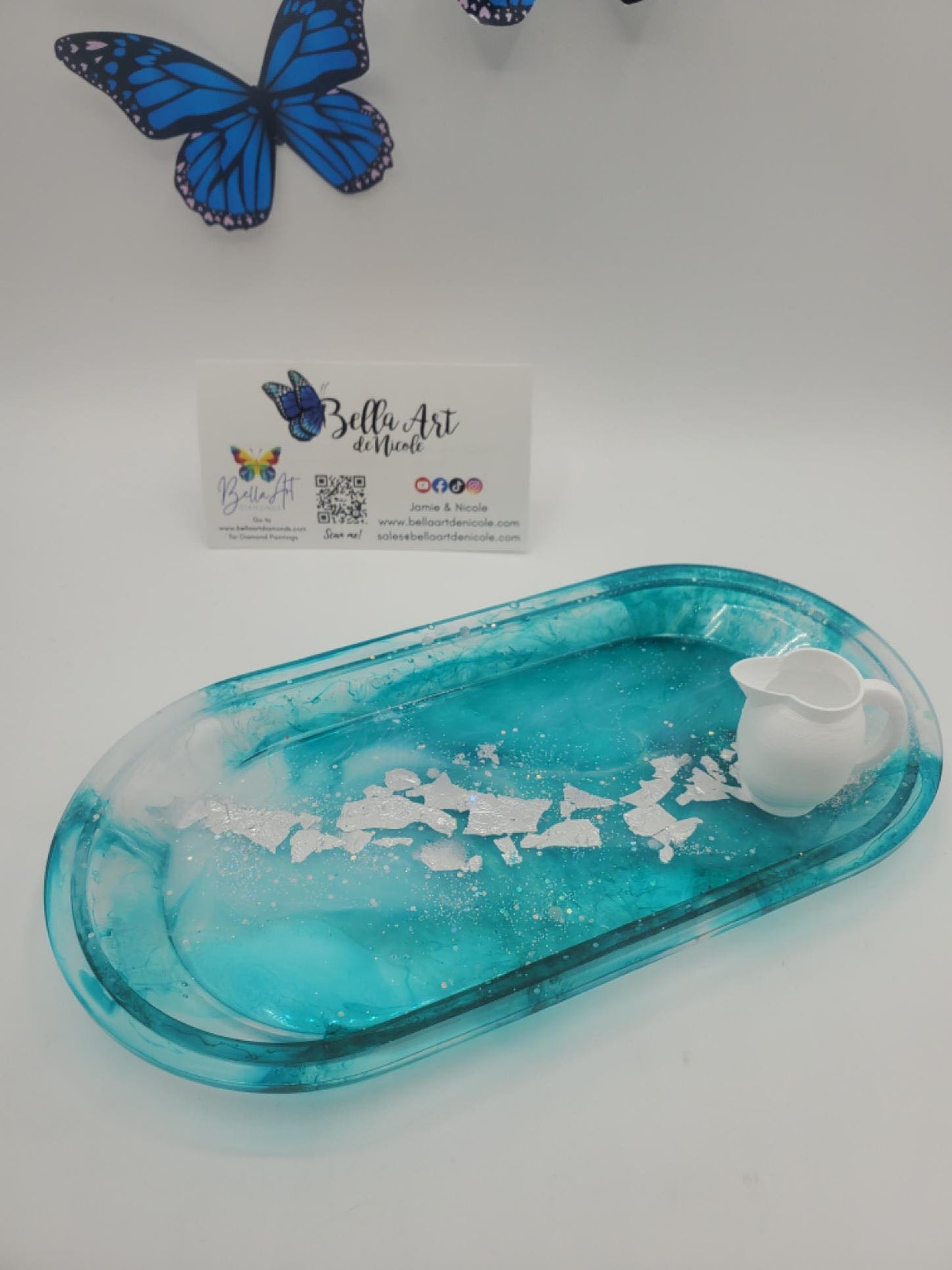 Resin Trays with Magnet & Trashdrill Coverminder (Include color of desired Pitcher in Notes)