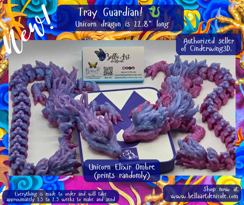 Articulated Dragon Guardians - Unicorn Dragon