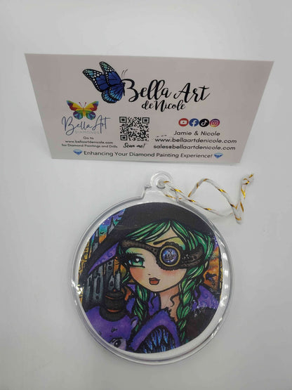 Handcrafted Licensed Artist Coasters and Resin Ornaments Holiday