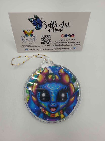 Handcrafted Licensed Artist Coasters and Resin Ornaments Holiday