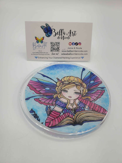 Handcrafted Licensed Artist Coasters and Resin Ornaments Holiday