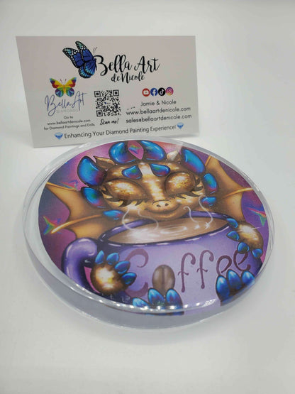 Handcrafted Licensed Artist Coasters and Resin Ornaments Holiday