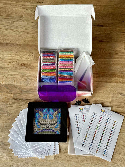 12 Full Square Drill Mini Diamond Paintings: Emma Casey's Dragon Series