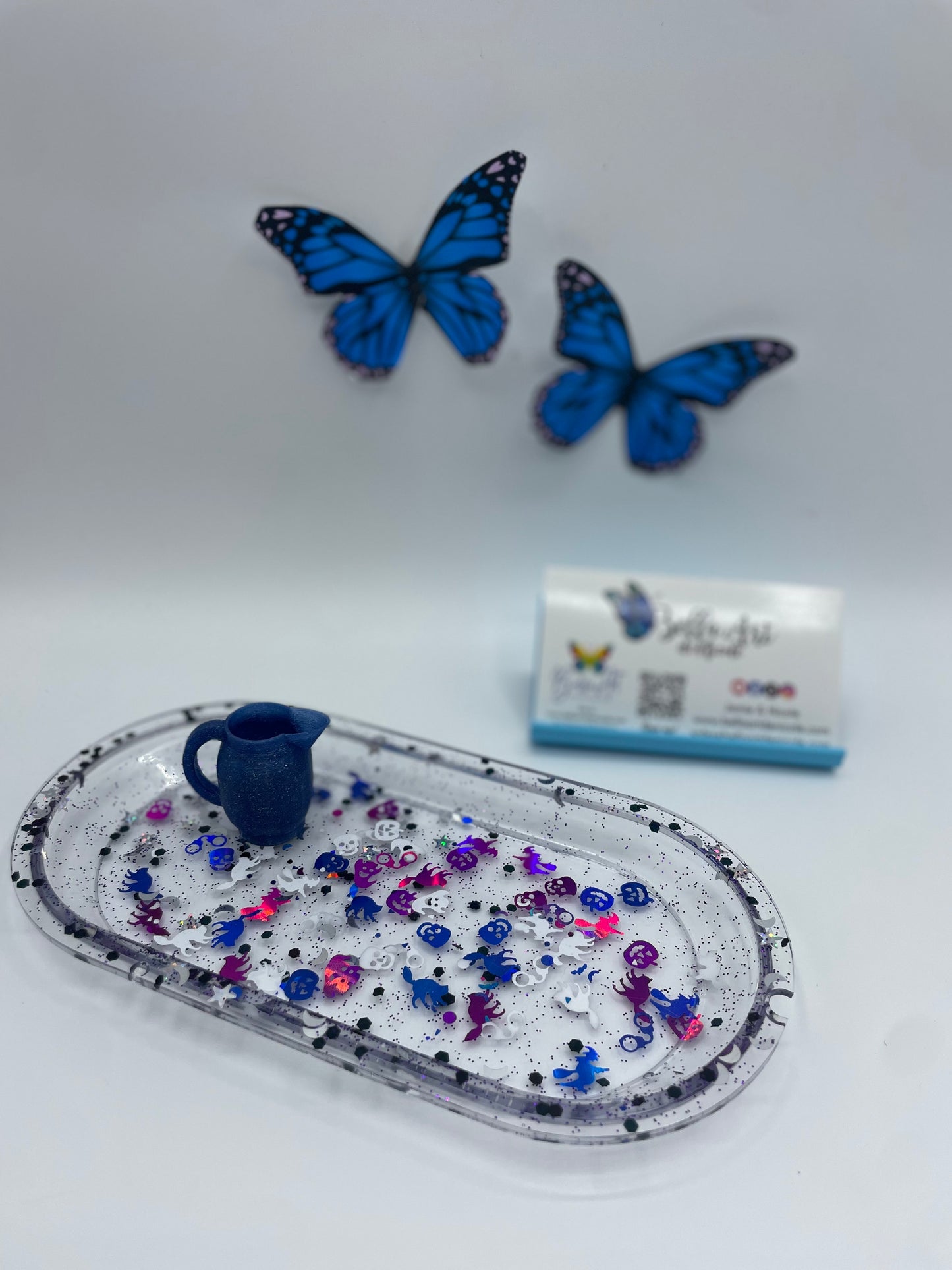 Resin Trays with Magnet & Trashdrill Coverminder (Include color of desired Pitcher in Notes)