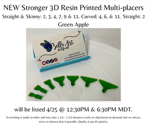 NEW Stronger 3D Resin Printed Multi-Placers