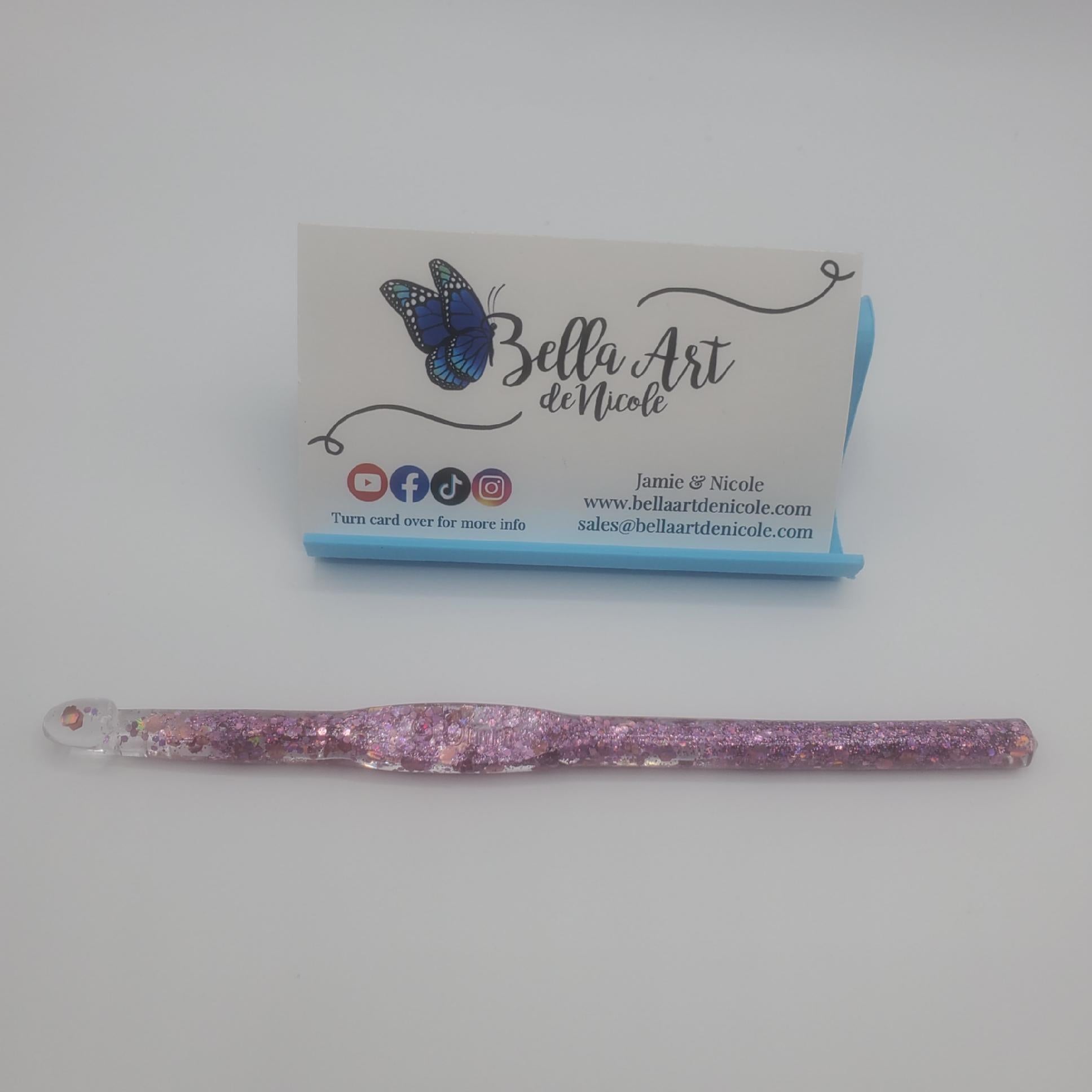 Resin Crochet Hooks – Bella Art de Nicole