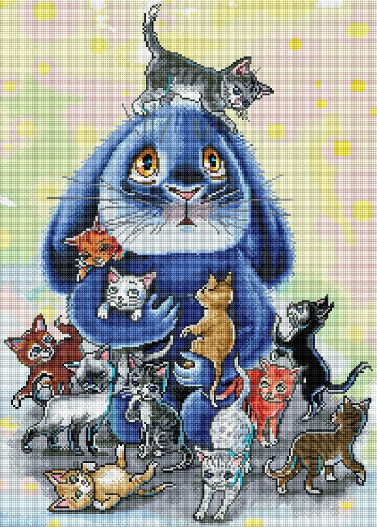 Benny Blue Cat Sitting