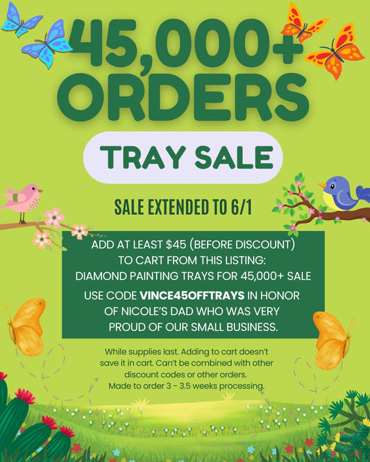 Diamond Painting Trays for 45,000+ Sale