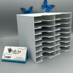 16 Slot Tower for Bella Art de Nicole Large Diamond Painting Trays
