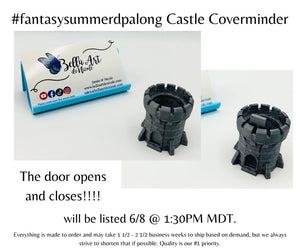 Castle Trash Drill Coverminder With Opening Door