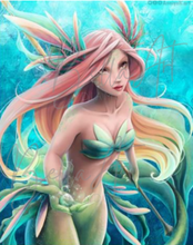 Load image into Gallery viewer, Coral Mermaid
