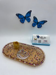 NEW Resin Tray with Magnet & Trashdrill Coverminder (Include color of desired Pitcher in Notes)