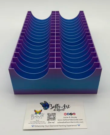 32 Slot Holder for Bags of Drills, Mud, Wax, etc.