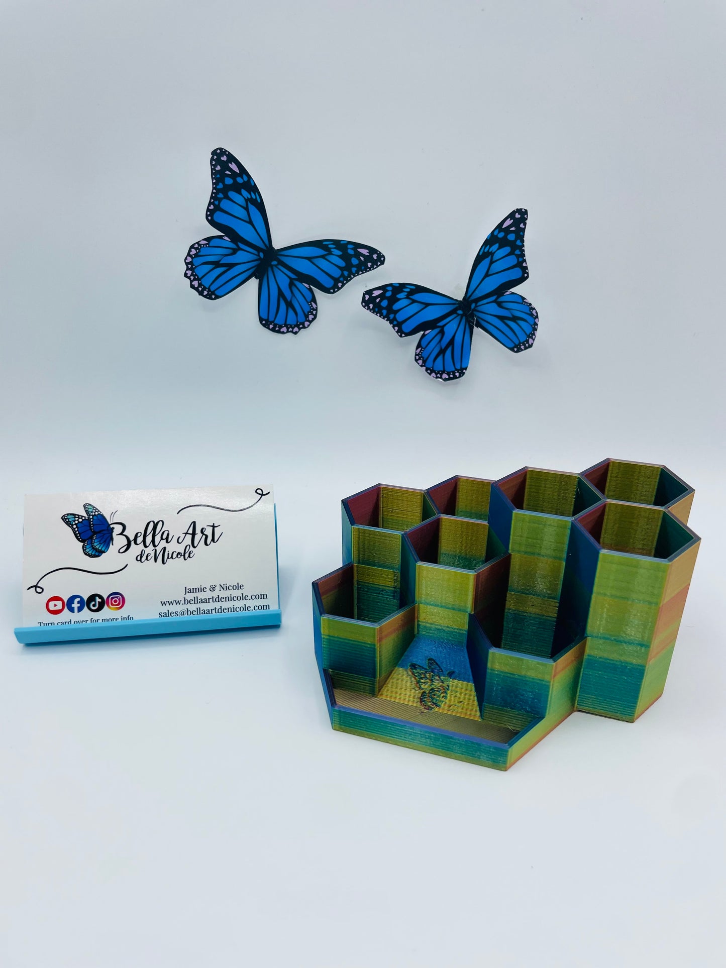 Diamond Painting Honeycomb Pen Holder/Desk Organizer