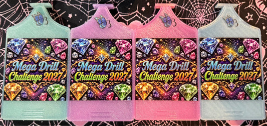 Mega Drill Challenge 2027 Bella Diamond Painting Drill Trays