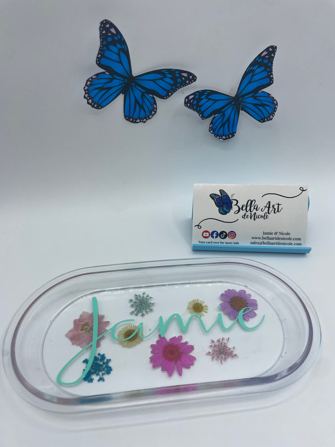 Custom Name Request Resin Trays