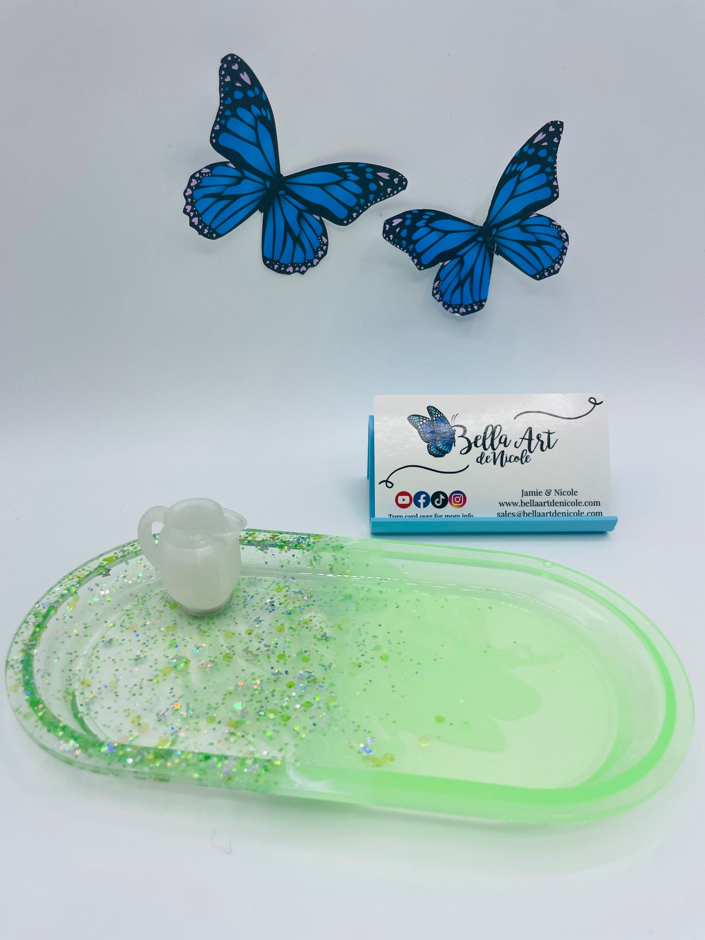 Resin Trays with Magnet & Trashdrill Coverminder (Include color of desired Pitcher in Notes)