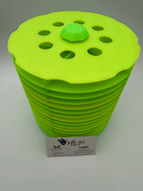 Spinning Tray Tower: Universal Fit for Many Diamond Painting Tray Sizes/Brands