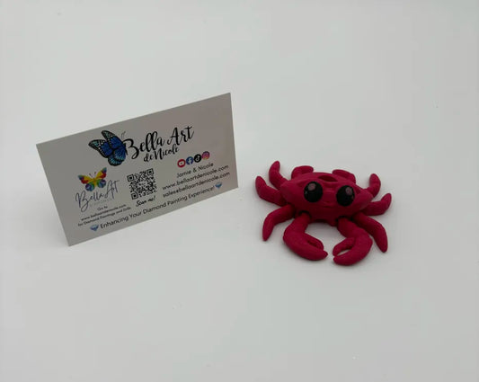 Articulated Straw Buddies - Crab