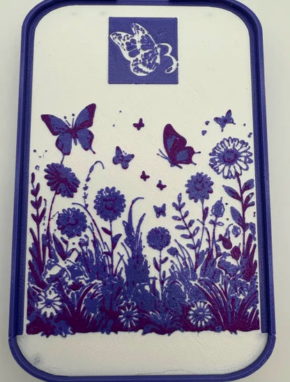 2.2/3.2 Butterflies & Wildflowers Diamond Painting Drill Trays