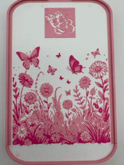 2.2/3.2 Butterflies & Wildflowers Diamond Painting Drill Trays