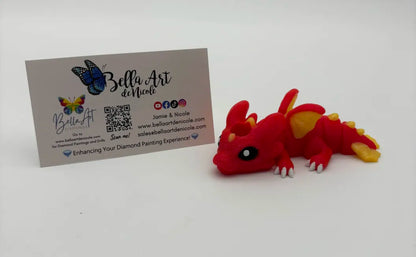 Articulated Straw Buddies - Dragons