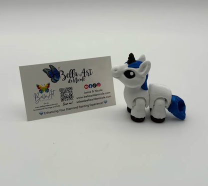 Articulated Straw Buddies - Unicorn