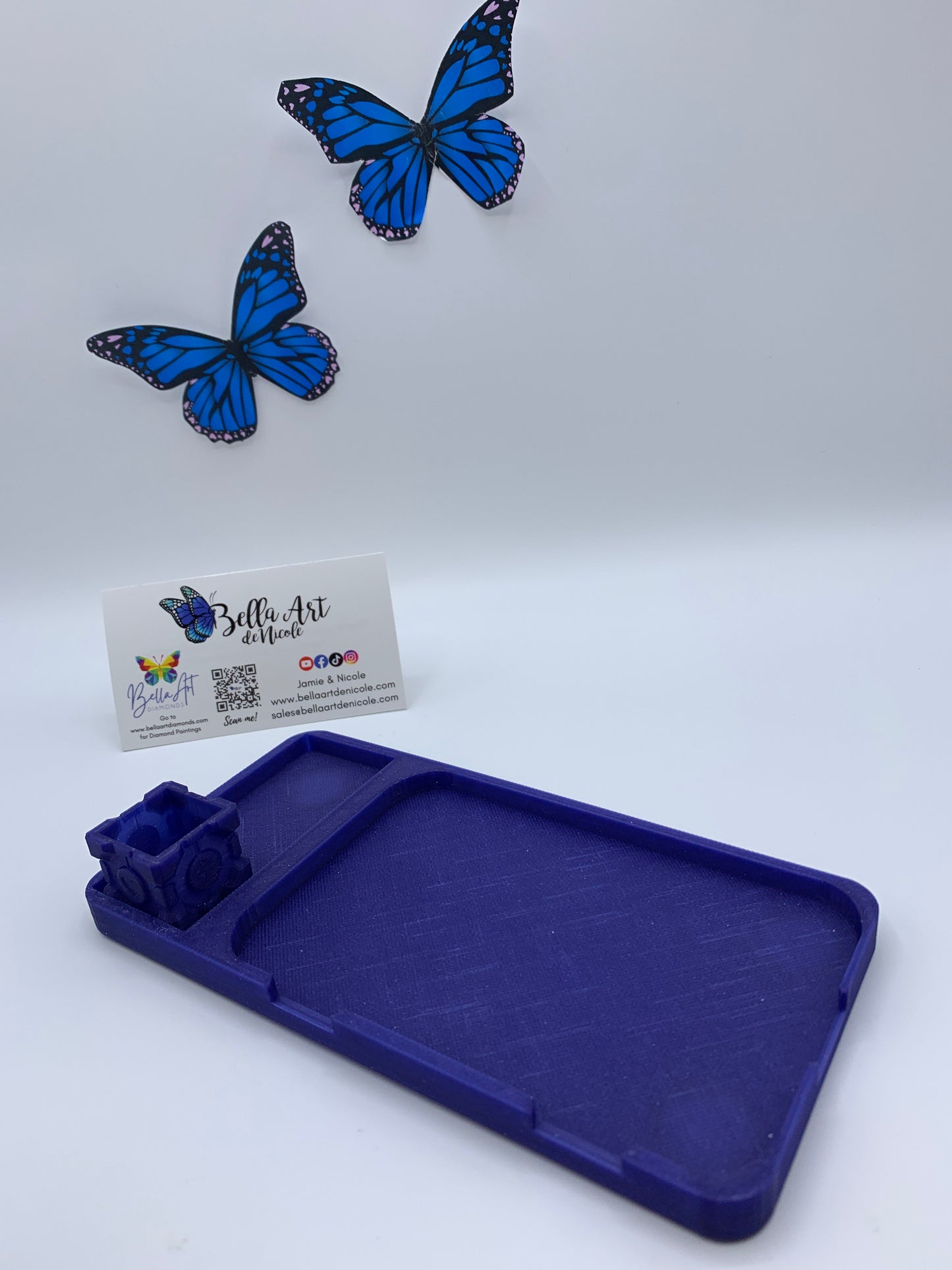 One of a Kind Bella Tray Caddy for Bella Art de Nicole Colored Diamond Painting Stackable Drill Trays