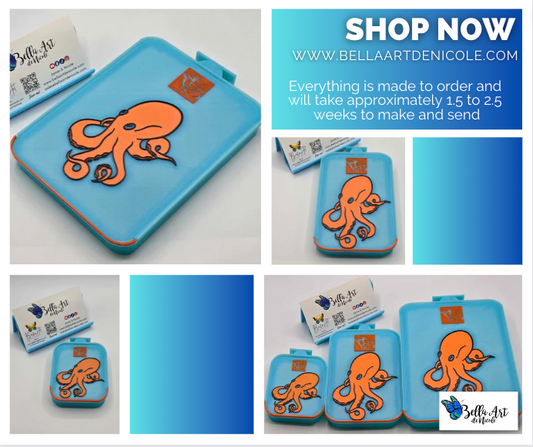 LIMITED Edition Octopus Diamond Painting Stackable Drill Trays