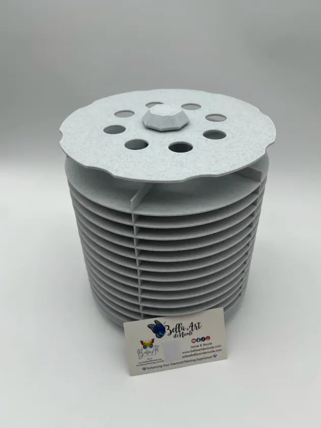 Spinning Tray Tower: Universal Fit for Many Diamond Painting Tray Sizes/Brands