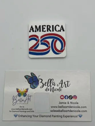 America 250 Diamond Painting Drill Trays & Accessories