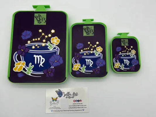 Zodiac Teacups - HeySoleilArt Diamond Painting Drill Trays