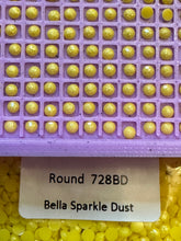 Load image into Gallery viewer, NEW Round Bella Sparkle Dust Diamond Painting Drills in 10 gram bags
