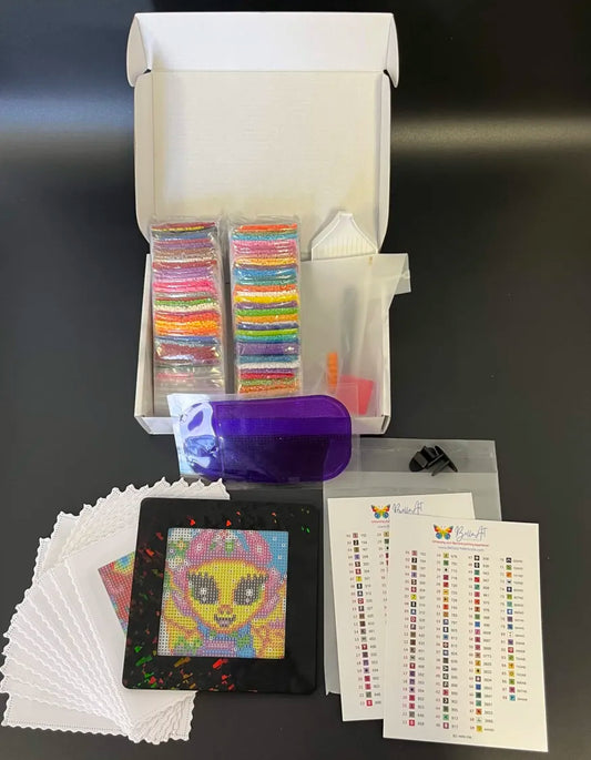 2nd Emma Casey Dragon Series - 12 Full Square Drill Mini Diamond Paintings