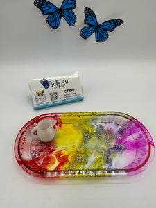 NEW Resin Tray with Magnet & Trashdrill Coverminder (Include color of desired Pitcher in Notes)