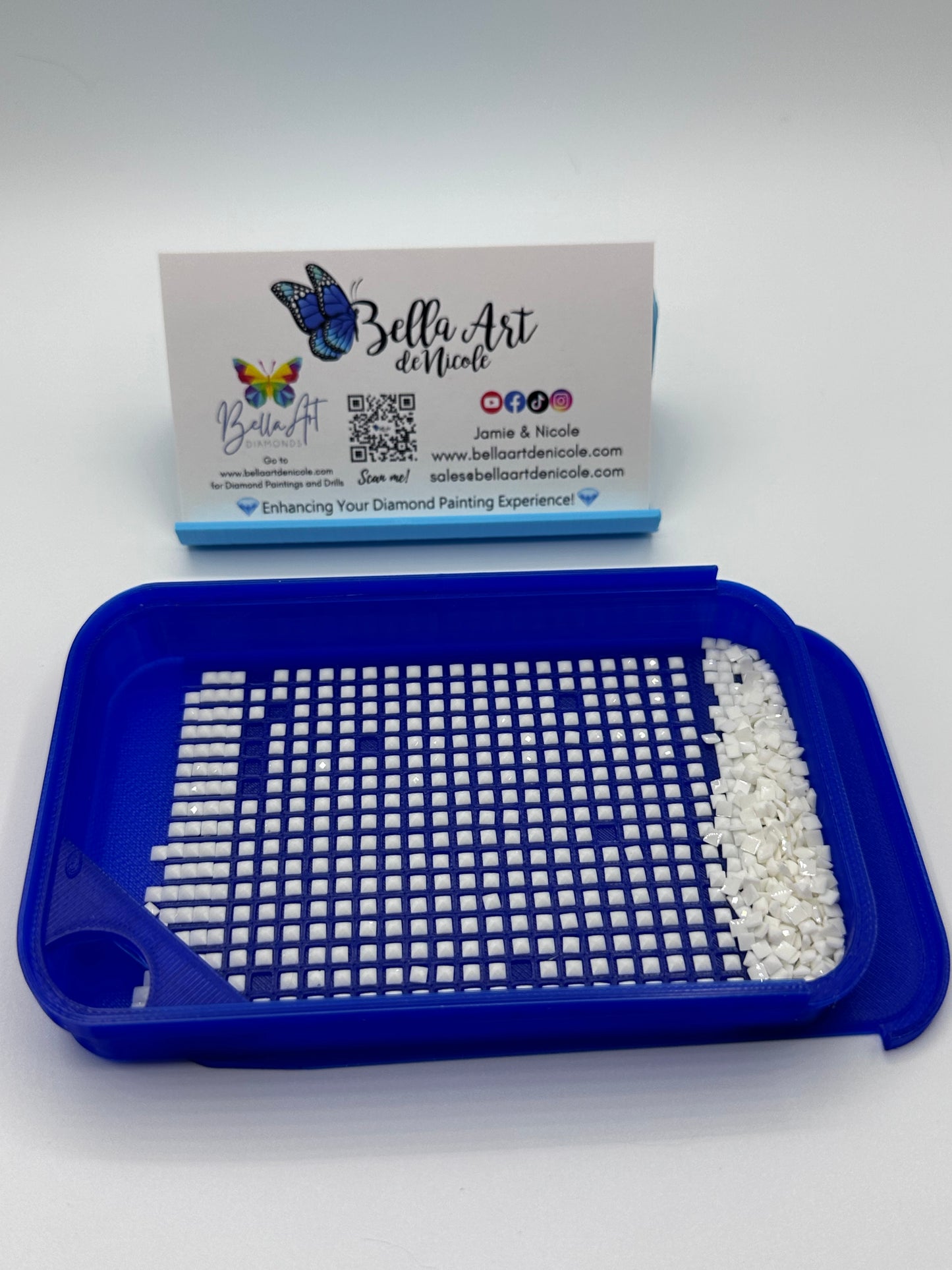 2.2 & 3.2 Translucent Color Diamond Painting Stackable Drill Trays