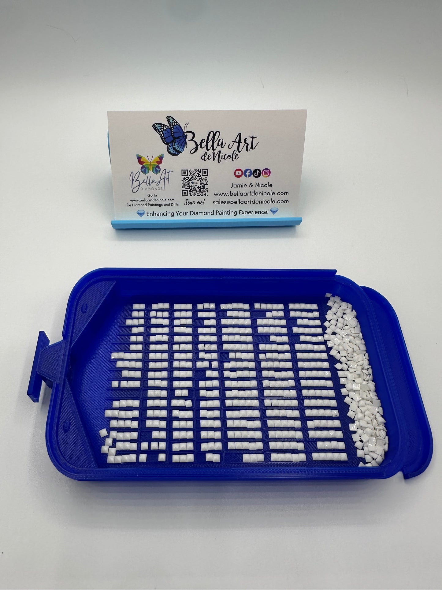 2.2 & 3.2 Translucent Color Diamond Painting Stackable Drill Trays