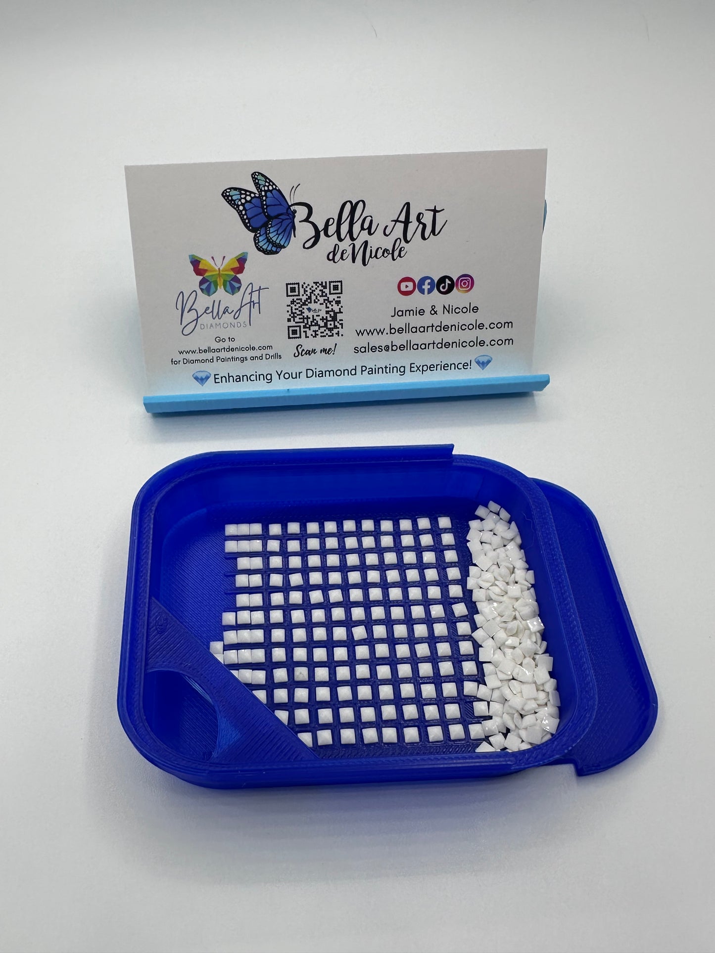 2.2 & 3.2 Translucent Color Diamond Painting Stackable Drill Trays