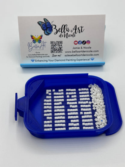 2.2 & 3.2 Translucent Color Diamond Painting Stackable Drill Trays