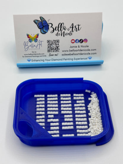 2.2 & 3.2 Translucent Color Diamond Painting Stackable Drill Trays