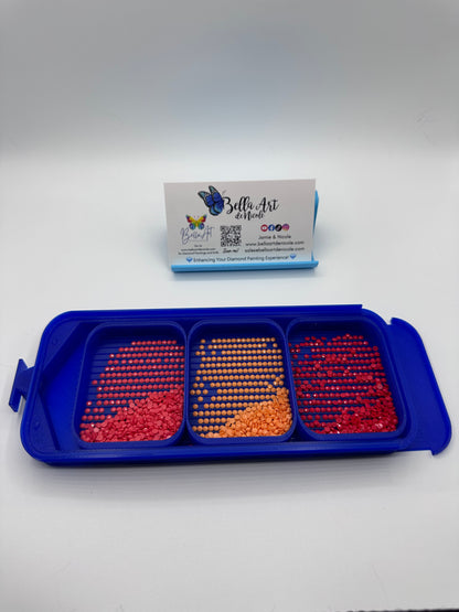 2.2 & 3.2 Translucent Color Diamond Painting Stackable Drill Trays