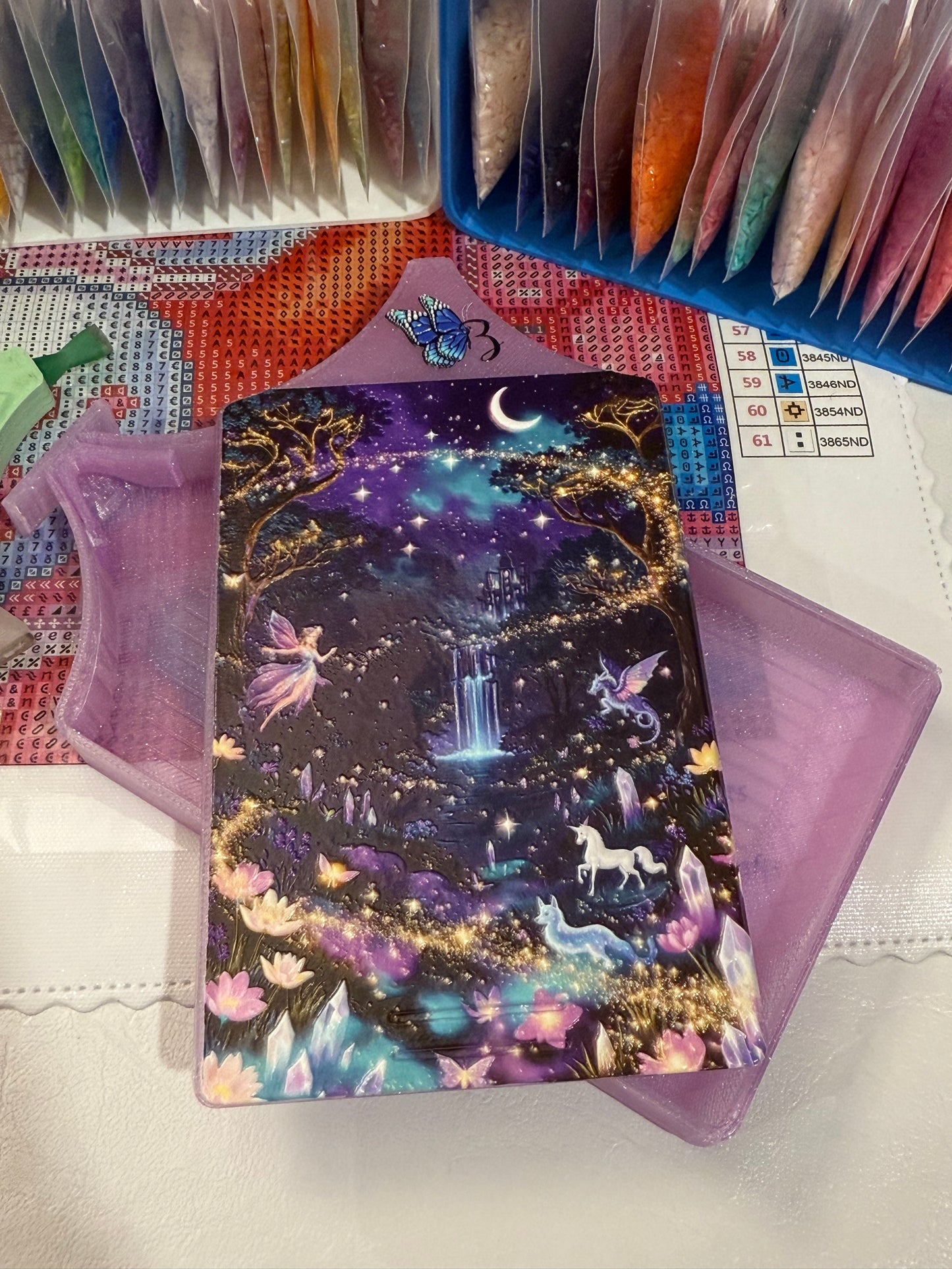NEW All Things Magical Bella Diamond Painting Drill Trays with Lid