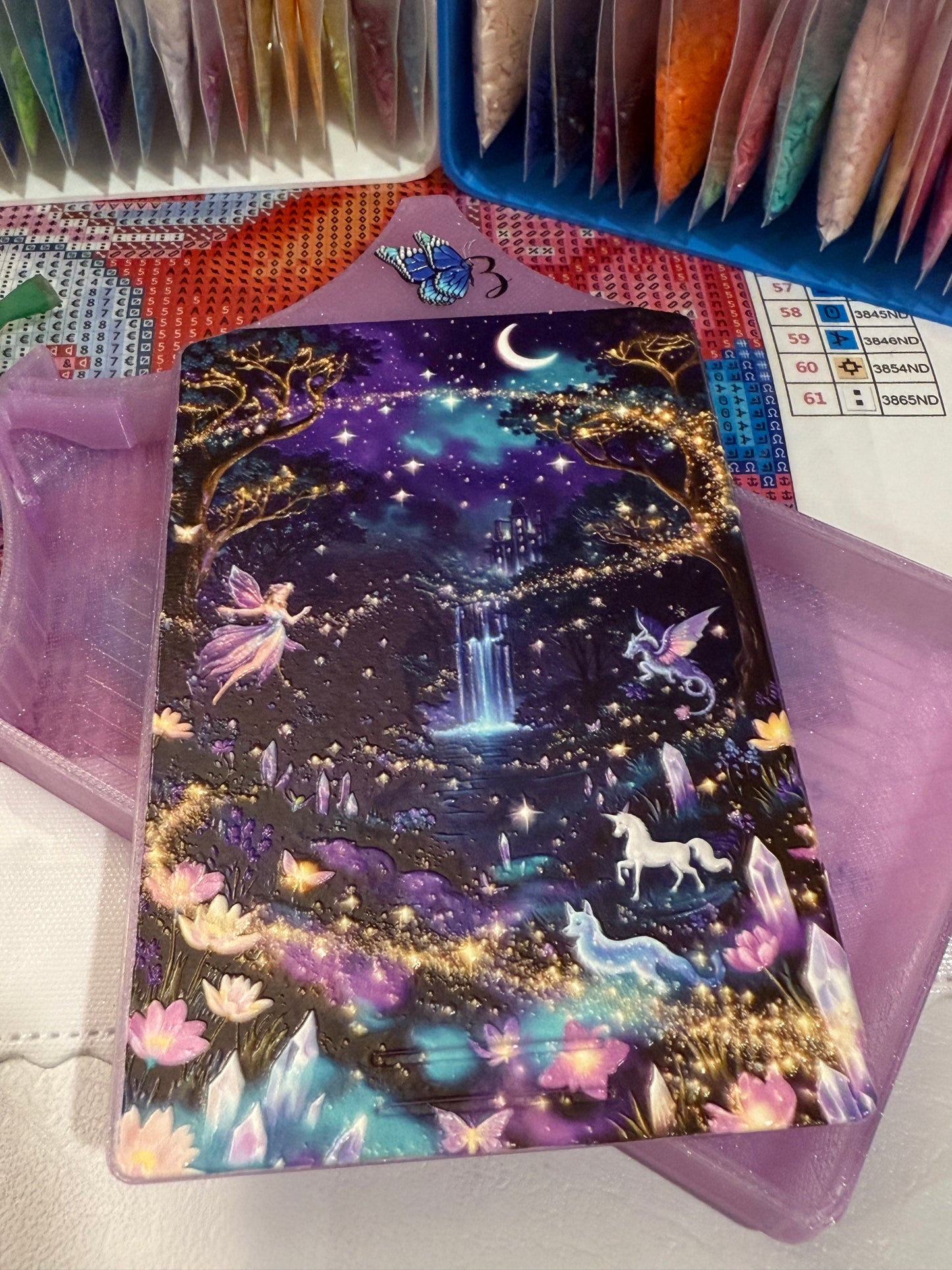 NEW All Things Magical Bella Diamond Painting Drill Trays with Lid