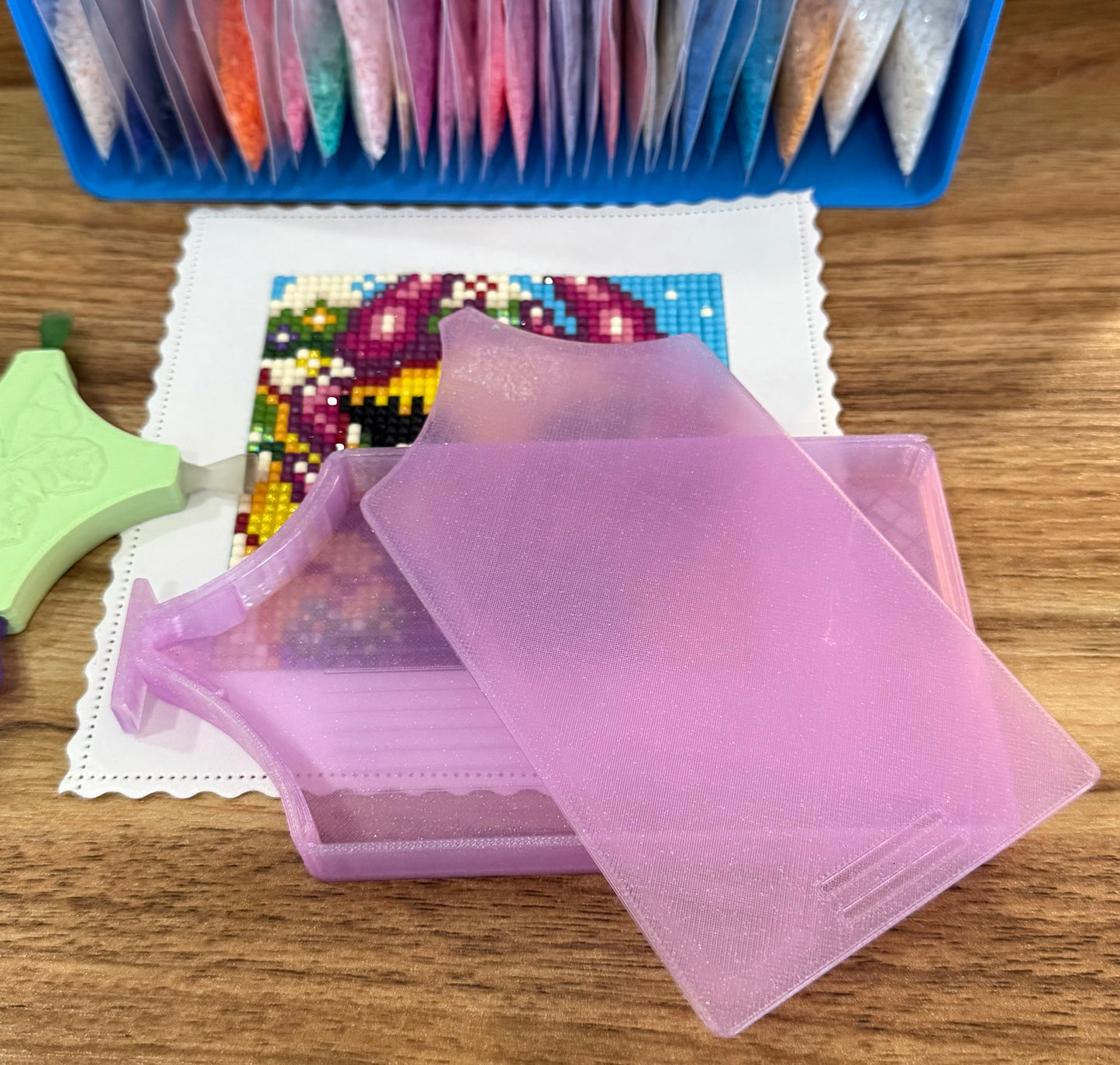 NEW Bella Diamond Painting Drill Trays with Lid