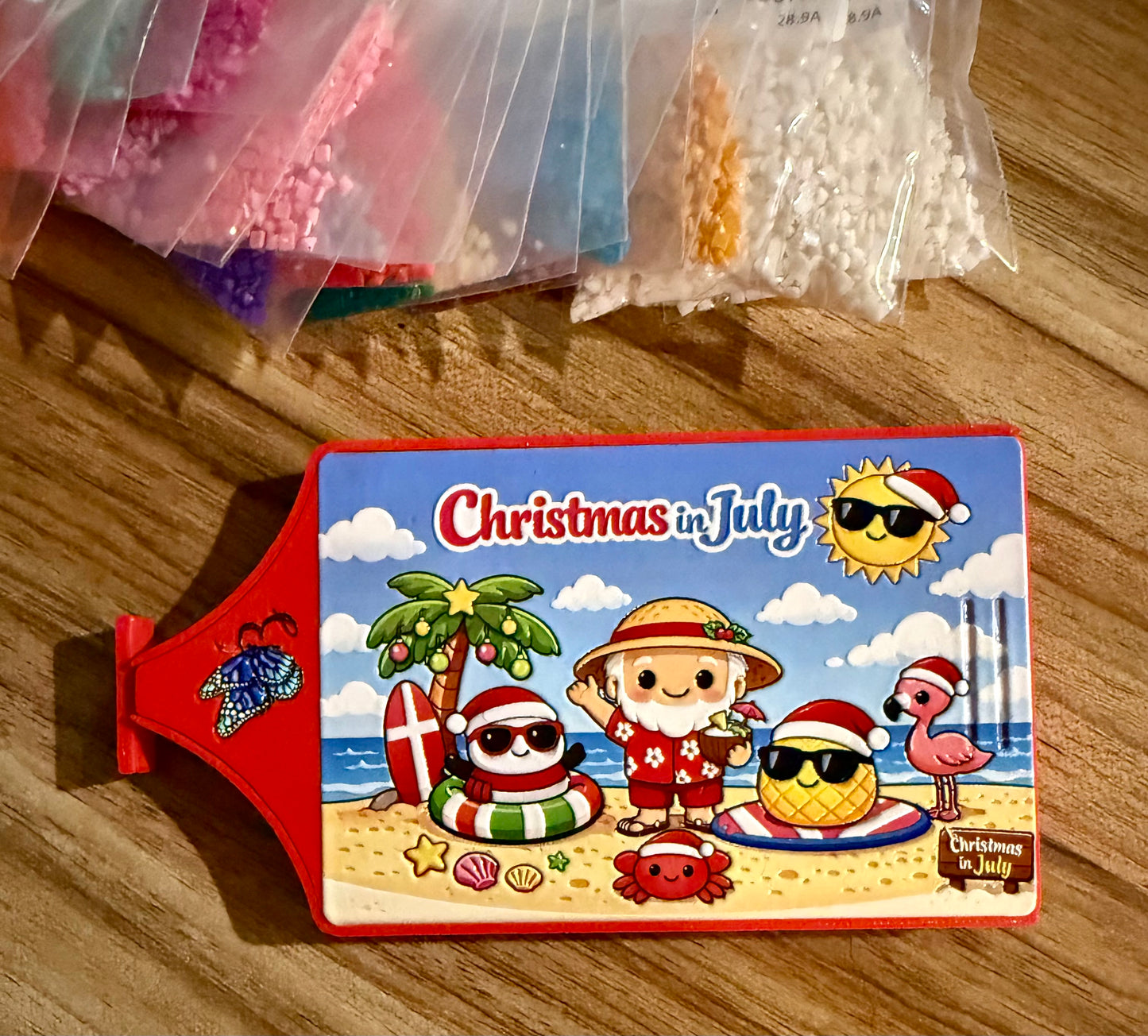 NEW Christmas in July Bella Diamond Painting Drill Trays with Lid