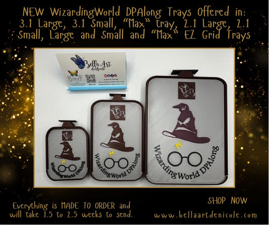 LIMITED Edition WizardingWorldDPAlong Diamond Painting Stackable Drill Trays