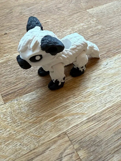 Articulated Straw Buddies - Highland Cow